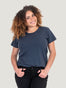 Women's Odyssey Blue Crew Tee (New Fit) | Fresh Clean Threads