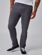 Joe is 6', 180LBS and wears a size 32x30 # Men's Graphite Stretch Tech Pant | Fresh Clean Threads