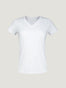 Women's White V-Neck Tee | Fresh Clean Threads