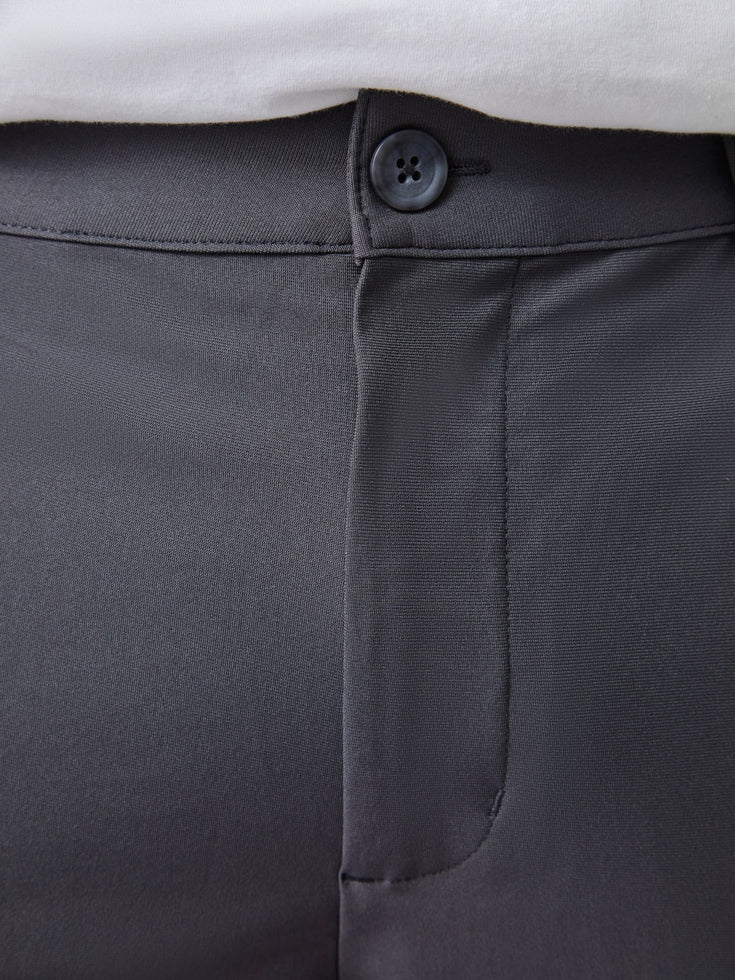 Graphite Stretch Tech Pant Front Details | Fresh Clean Threads