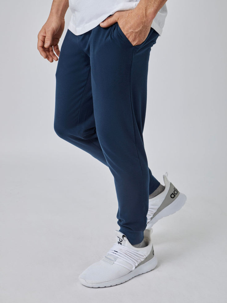 Navy Joggers | Navy Day Off Jogger | Fresh Clean Threads