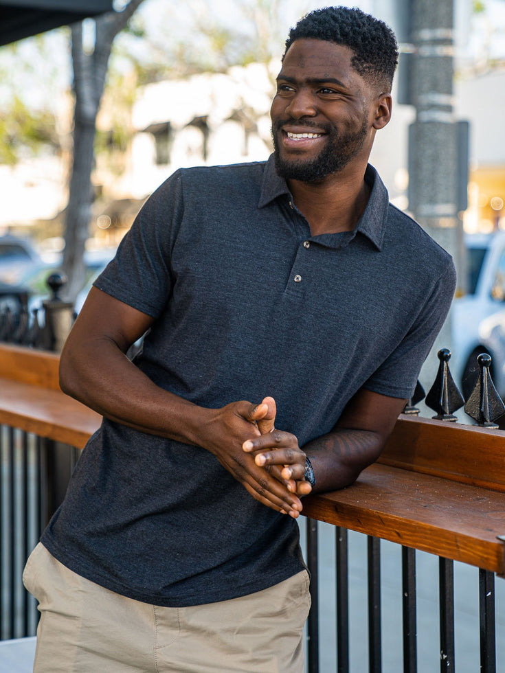 Men's Polo Shirt Charcoal | Find the Perfect Men's Polo and Shirts