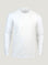 White Long Sleeve Crew Neck