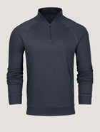 Odyssey Blue Quarter Zip Ghost Mannequin | Fresh Clean Threads