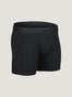 Black Boxer Briefs 3-Pack Ghost Mannequin Side Profile | Fresh Clean Threads