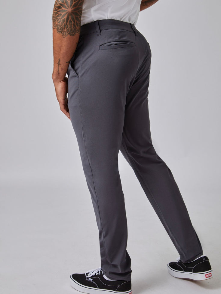 Graphite Stretch Tech Pant with Pockets | Fresh Clean Threads