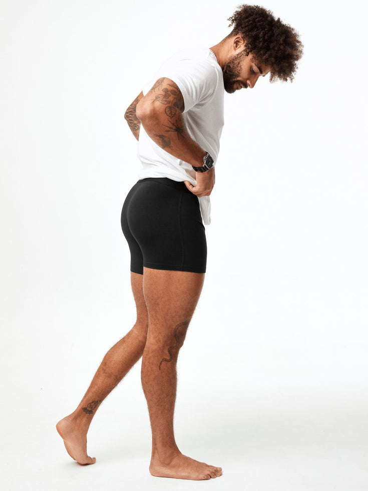 Black Boxer Briefs | Men's Boxers | Fresh Clean Threads