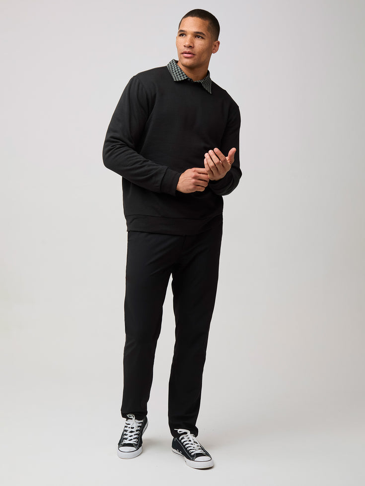 Crewneck Sweatshirts | Black | Fresh Clean Threads