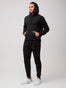 Hooded Sweatshirt in Black | Matching Black Sweatpants | Fresh Clean Threads