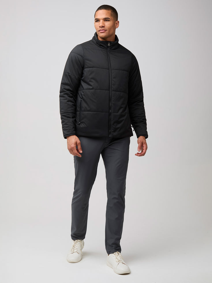 Black Puffer Jacket for Men | Fresh Clean Threads