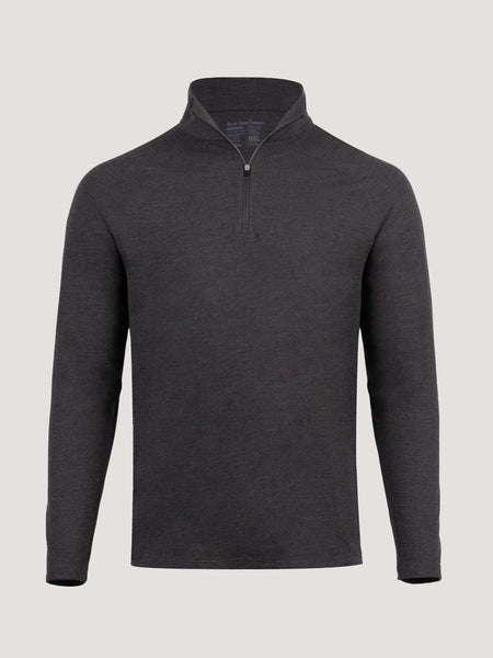 Charcoal Tech Quarter Zip