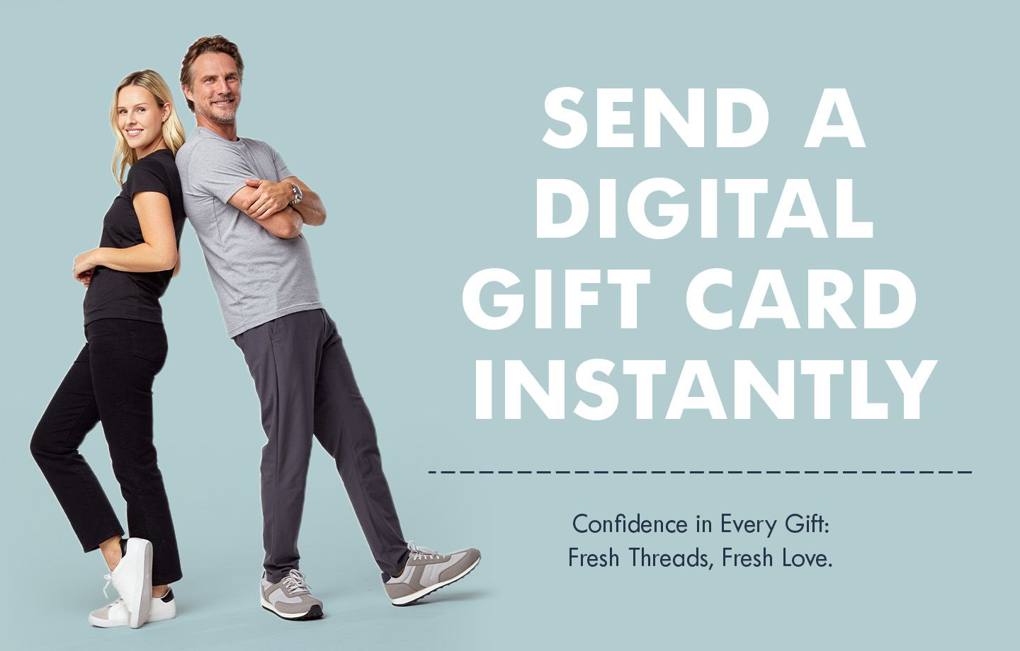 Send Digital Gift Cards Instantly with Fresh Clean Threads