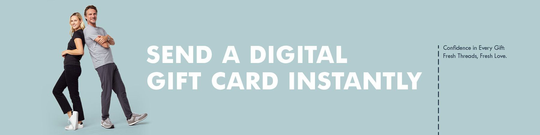 Send Digital Gift Cards Instantly with Fresh Clean Threads