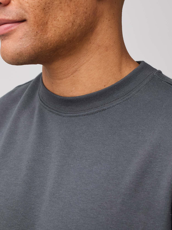 Men's Crewneck Sweatshirt | Concrete Grey | Fresh Clean Threads