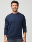 Crewneck Sweatshirt in Dark Navy | Fresh Clean Threads