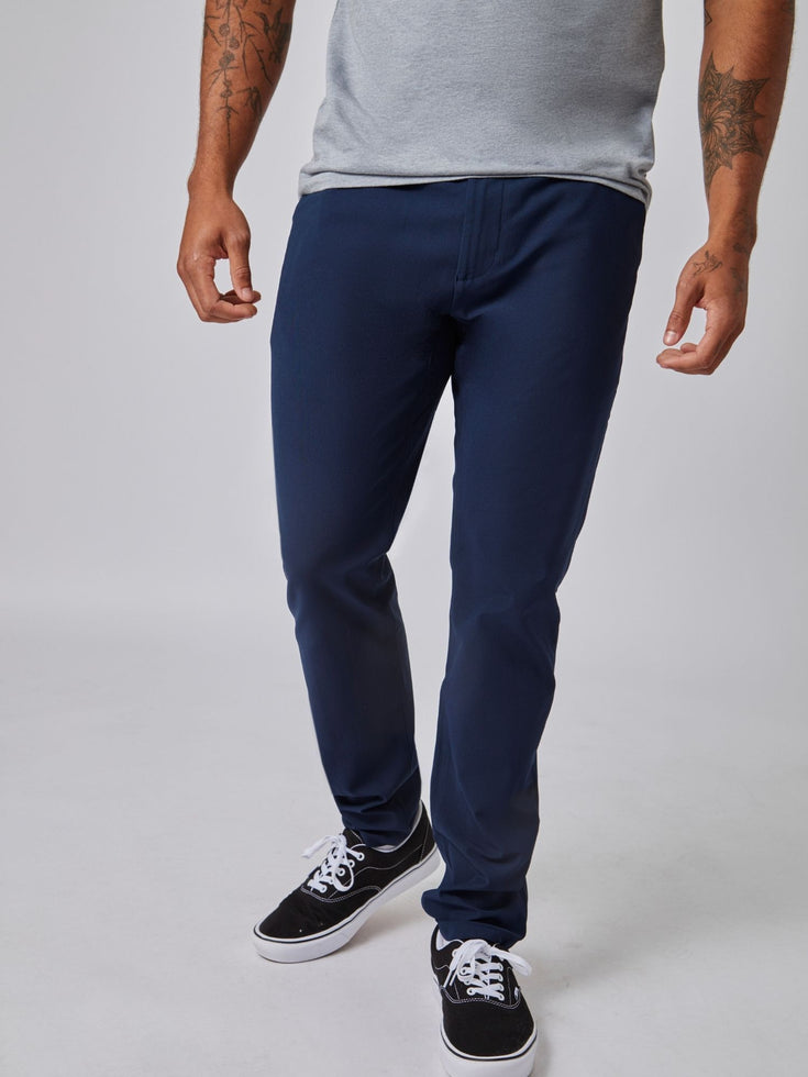 Stretch Tech Pant Essentials Member 4-Pack | Navy | Fresh Clean Threads