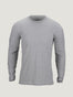 Heather Grey Long Sleeve Tee | Fresh Clean Threads