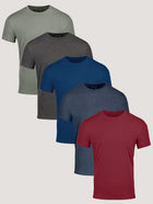 Crew Neck 5-Pack of Tees | Fall Essentials 2024 | Fresh Clean Threads