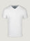 Men's White V-Neck | Fresh Clean Threads