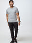 Heather Grey Crew Neck Tee | Men's Tees | Fresh Clean Threads