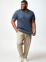 Navy Men's V-Neck T-Shirt | Fresh Clean Threads