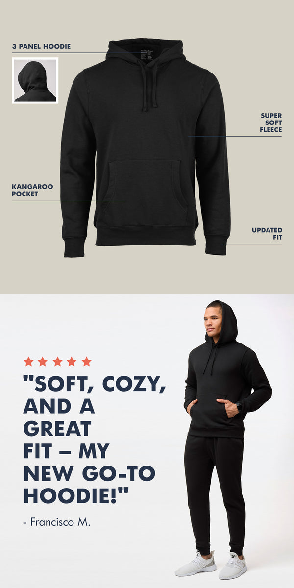 Soft, Cozy Men's Hoodies | Fresh Clean Threads