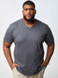 Slate V-Neck Tee for Men | Fresh Clean Threads