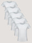 Women's Crew All White 5-Pack | Buy in Bulk for the Best Price at Fresh Clean Threads