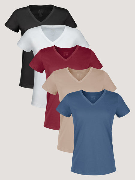 Women's V-Neck Eclipse 5-Pack