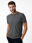 Men's Carbon Grey Crew Neck in Large | Fresh Clean Threads