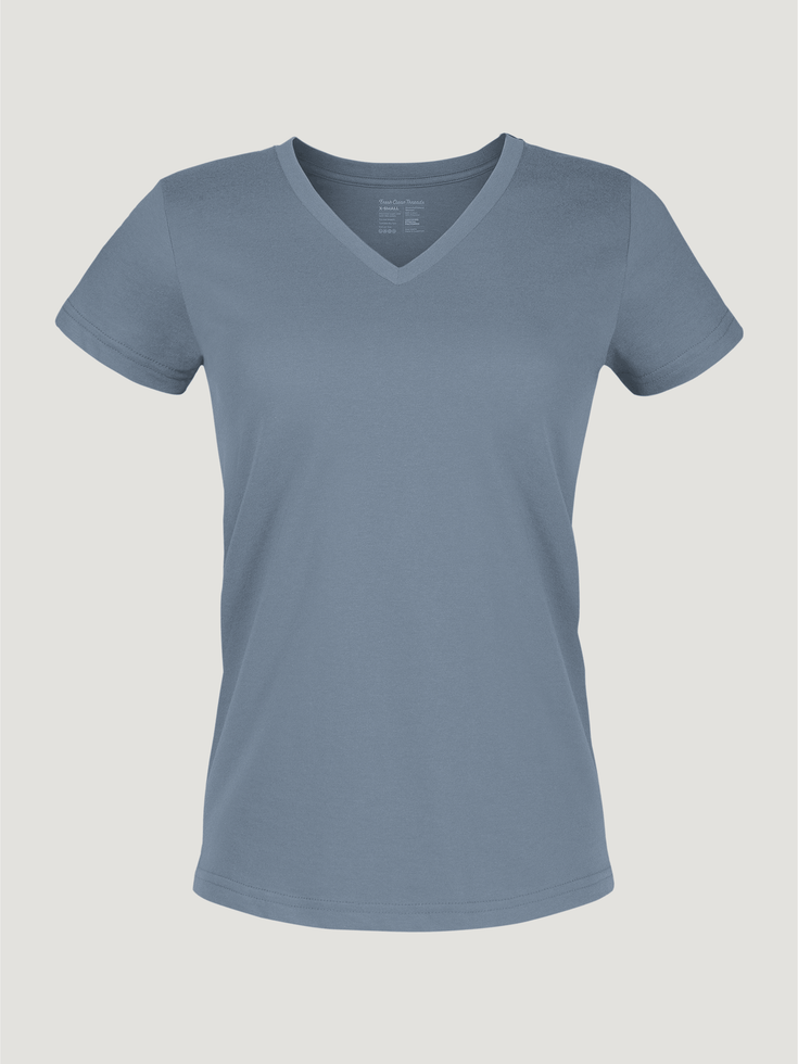 Women's Wedgewood V-Neck Tee | Fresh Clean Threads