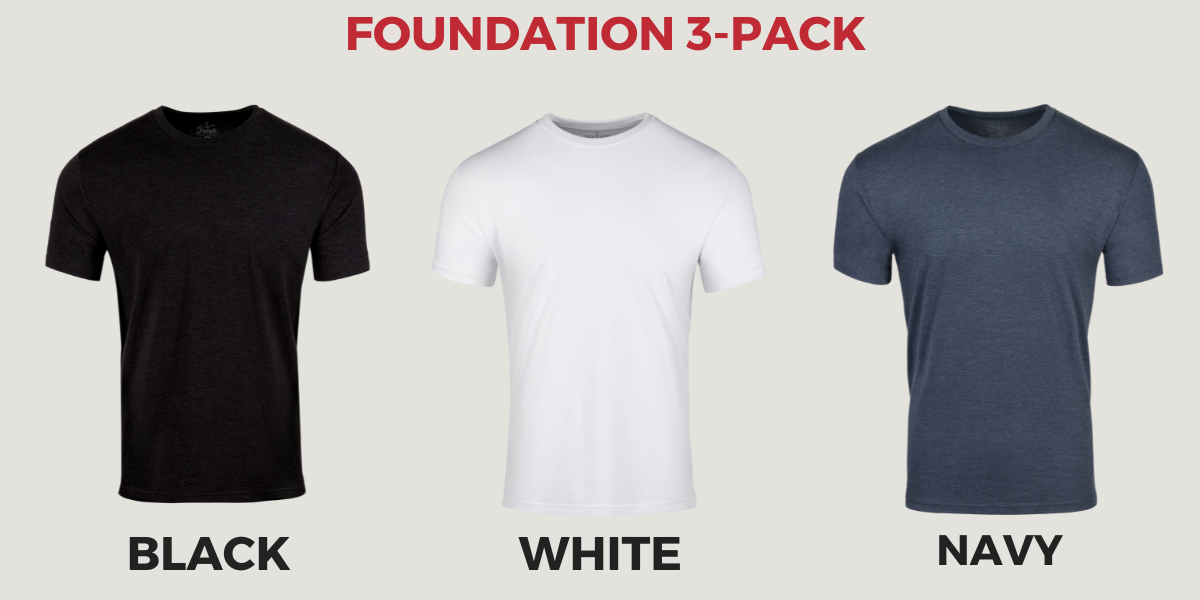 Foundation 3-Pack | Fresh Clean Threads